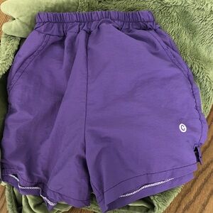Purple Women's Athletic Shorts